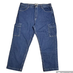 New Duke by Haband Men's Cargo Jeans 40